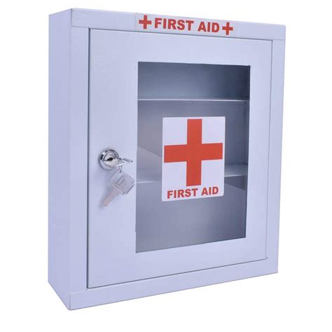 small metal first aid box|wall mounted first aid box.